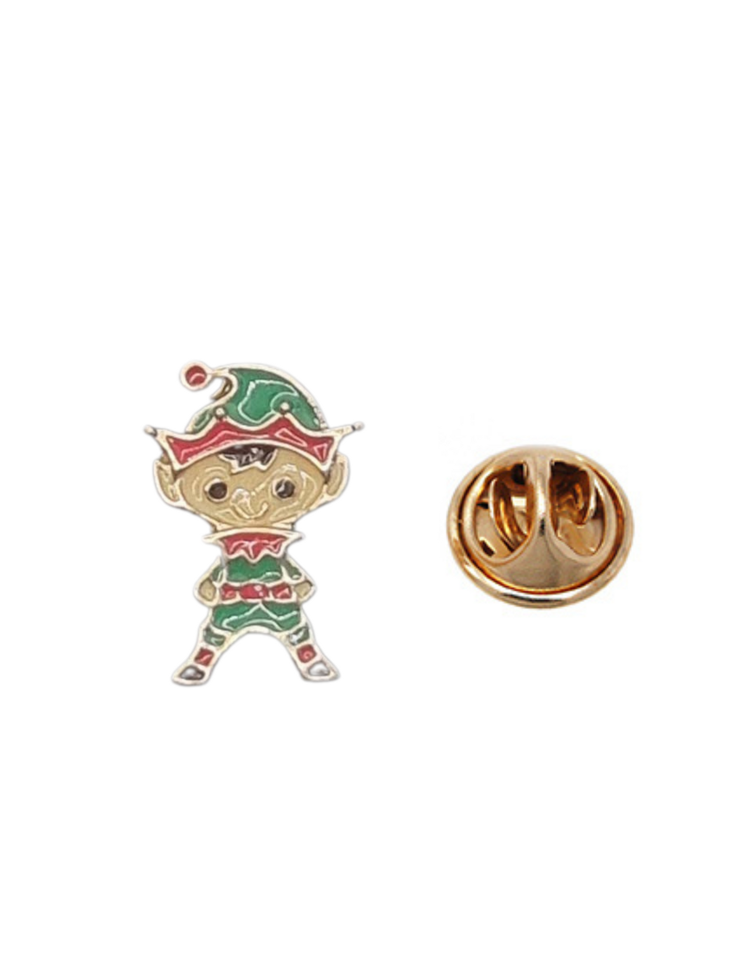 European Glass Christmas ornament of a Elf | Pins
