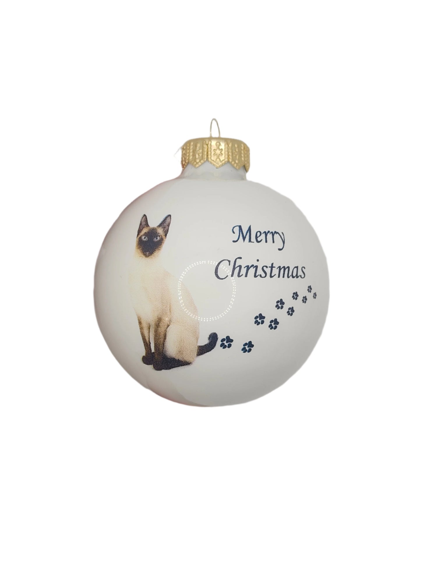 Weihnachtskugeln | Frohe Weihnachten, Katzen (F)