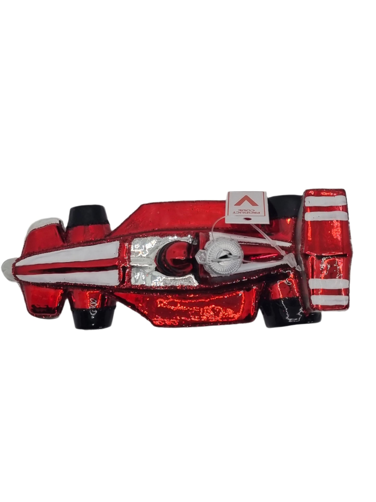 European Glass Christmas ornament of a Cars | F1 Race Car (V)