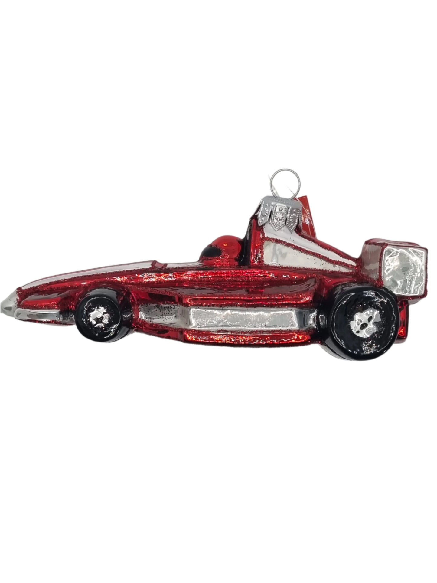 European Glass Christmas ornament of a Cars | F1 Race Car (V)