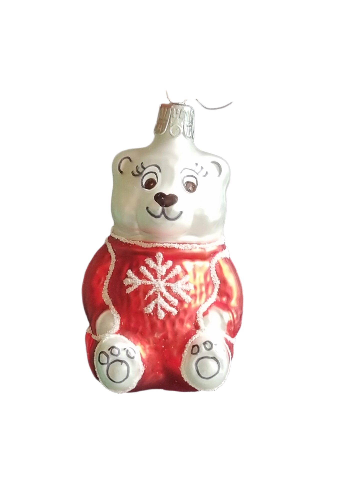 Bär | Teddybär im Schneeflockenpullover (H)