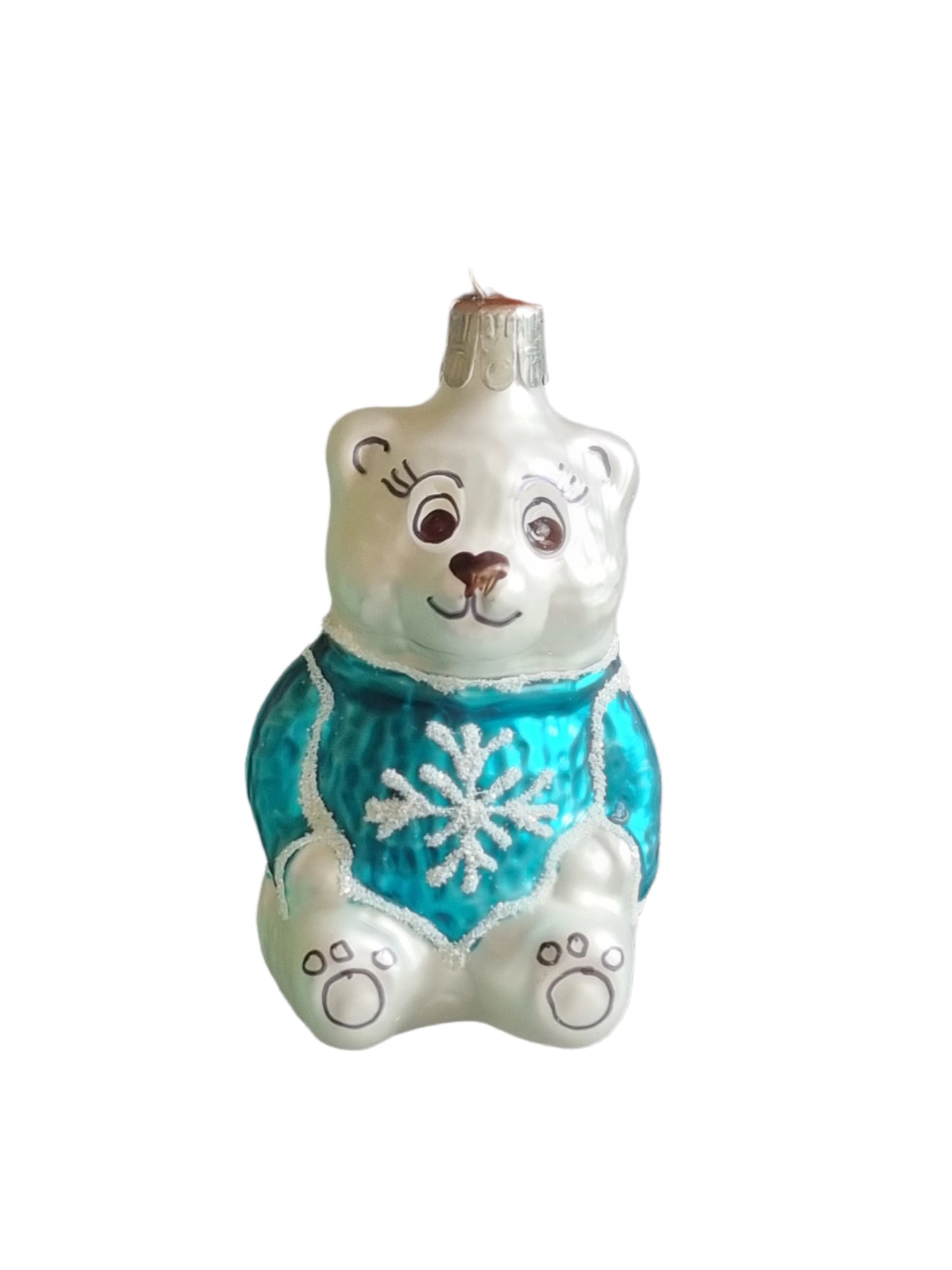Bär | Teddybär im Schneeflockenpullover (H)