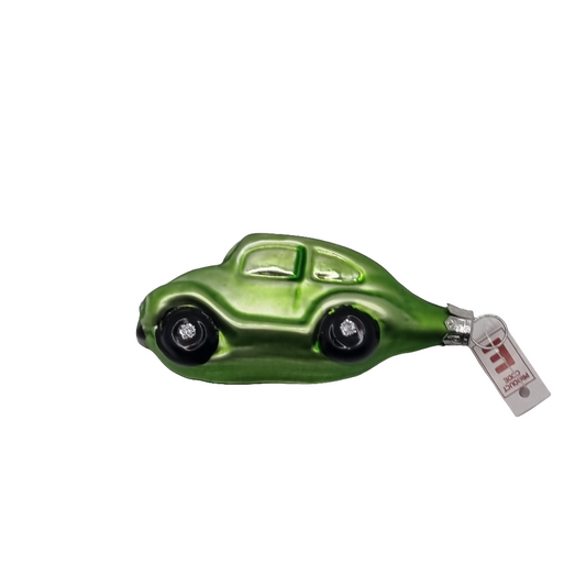 European Glass Christmas ornament of a Cars | Long Tail Pipe (E)