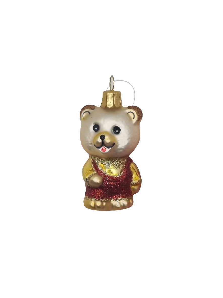 Bär | Teddybär in Glitzerjacke (F)