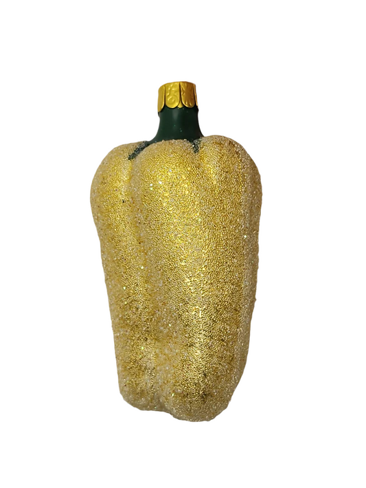 European Glass Christmas ornament of a Capsicum (K)