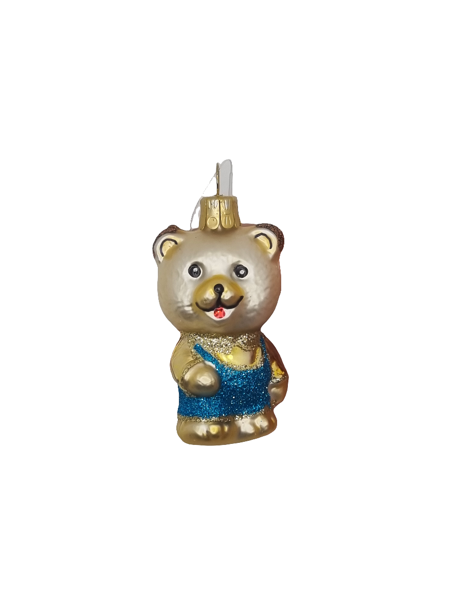 Bär | Teddybär in Glitzerjacke (F)