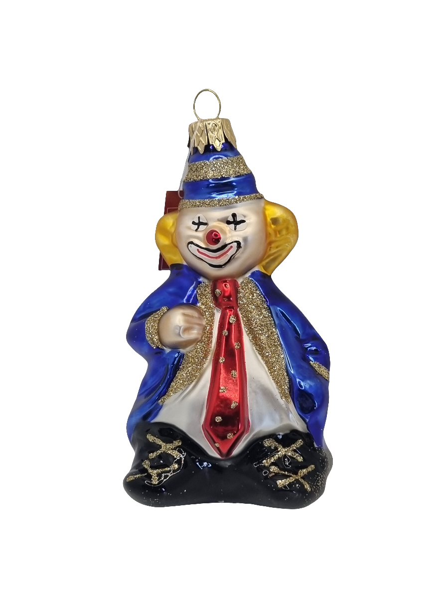 Clown mit Jacke und Krawatte (P)