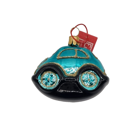 European Glass Christmas ornament of a Cars | Rounded (D)