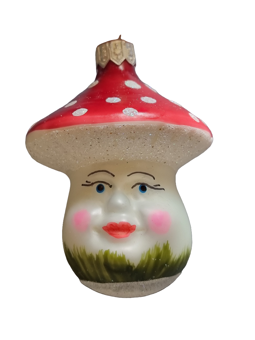 European Glass Christmas ornament of a Feb 2025