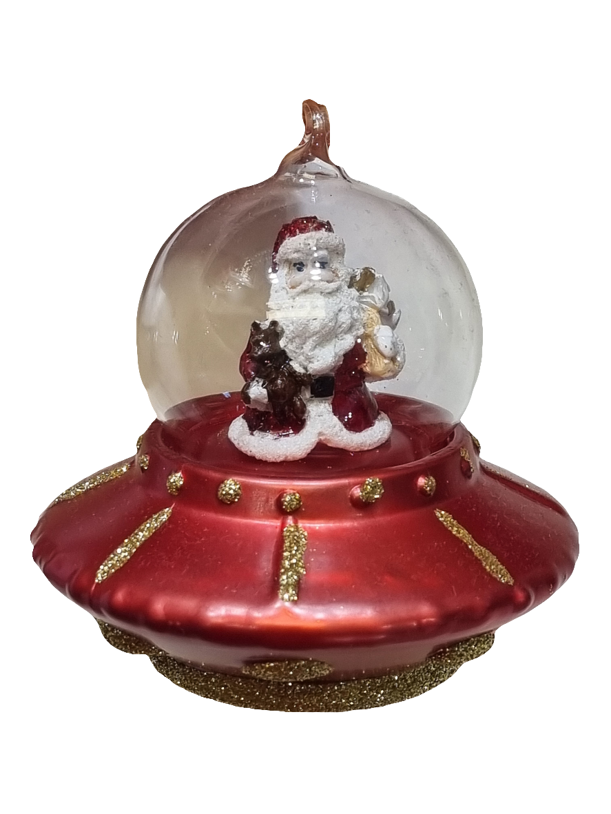 Weihnachtsmann im UFO (L)