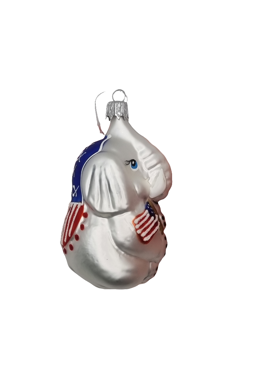 Elephant USA American Flag (J)