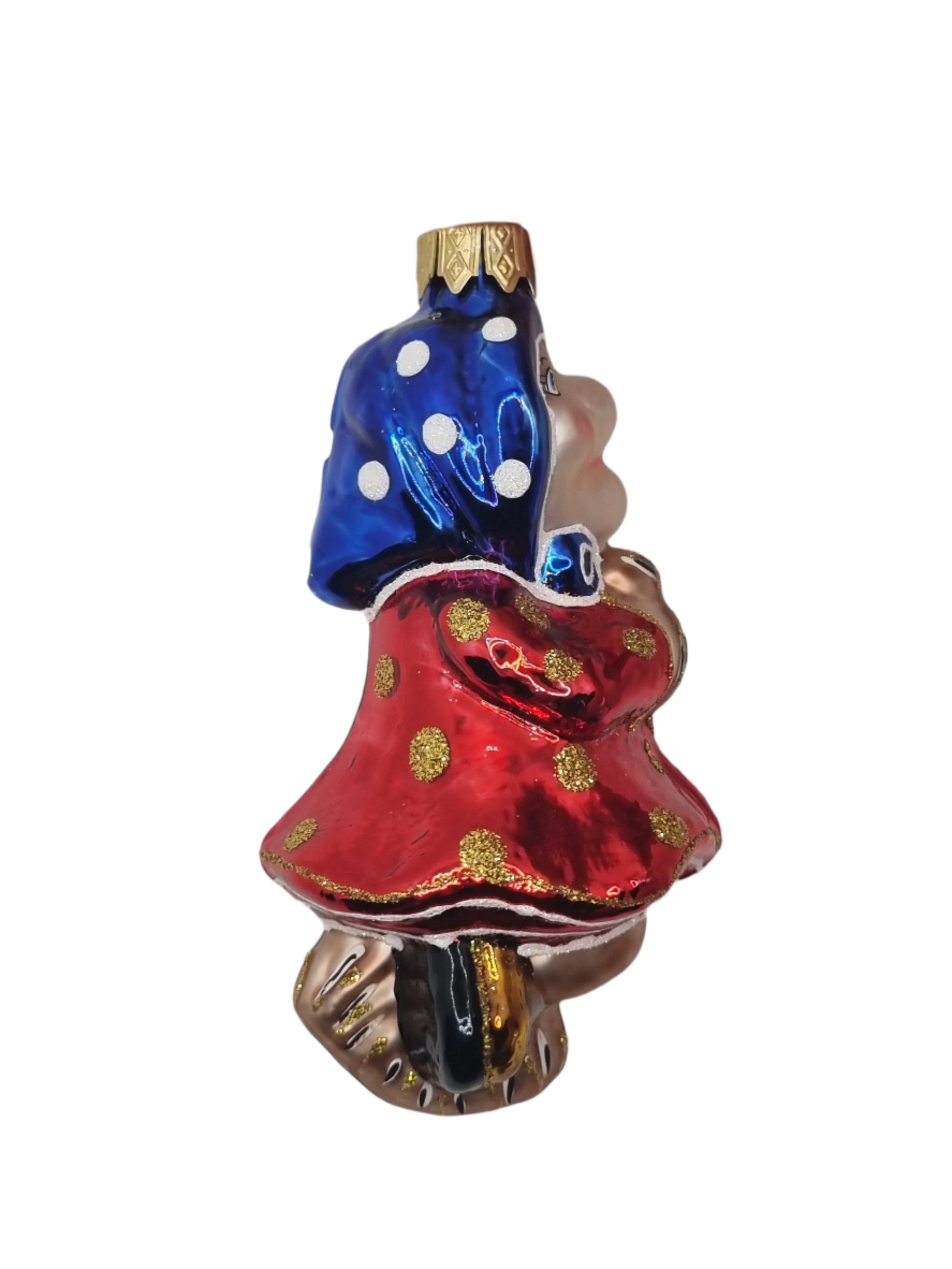 European Glass Christmas ornament of a Feb 2025