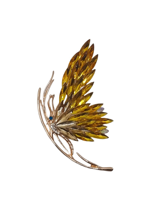 European Glass Christmas ornament of a July | Brooch VI