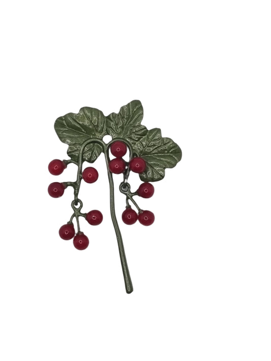 European Glass Christmas ornament of a July | Brooch V (Copy)