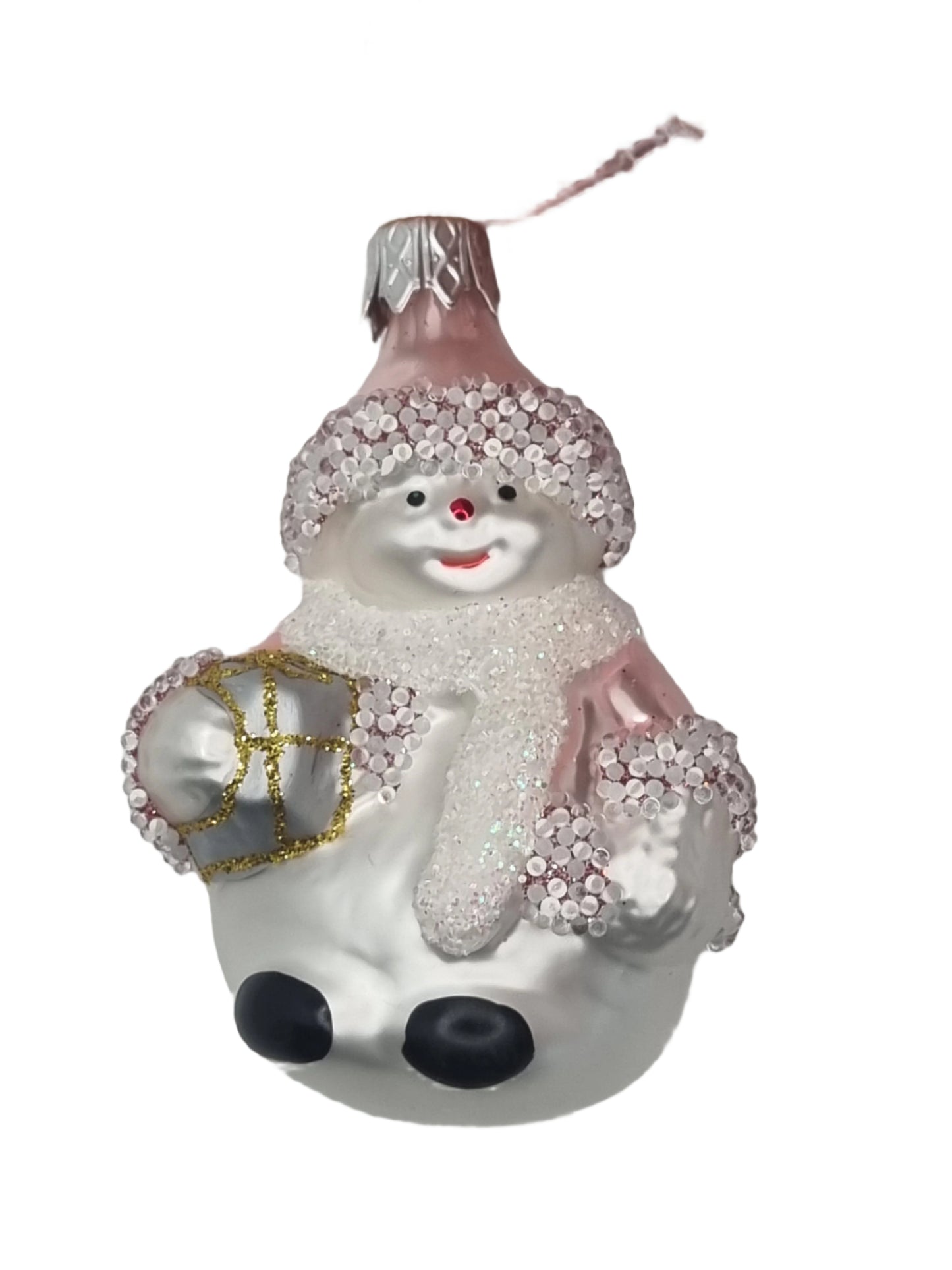 European Glass Christmas ornament of a Feb 2025