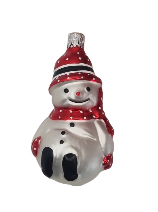 European Glass Christmas ornament of a Feb 2025