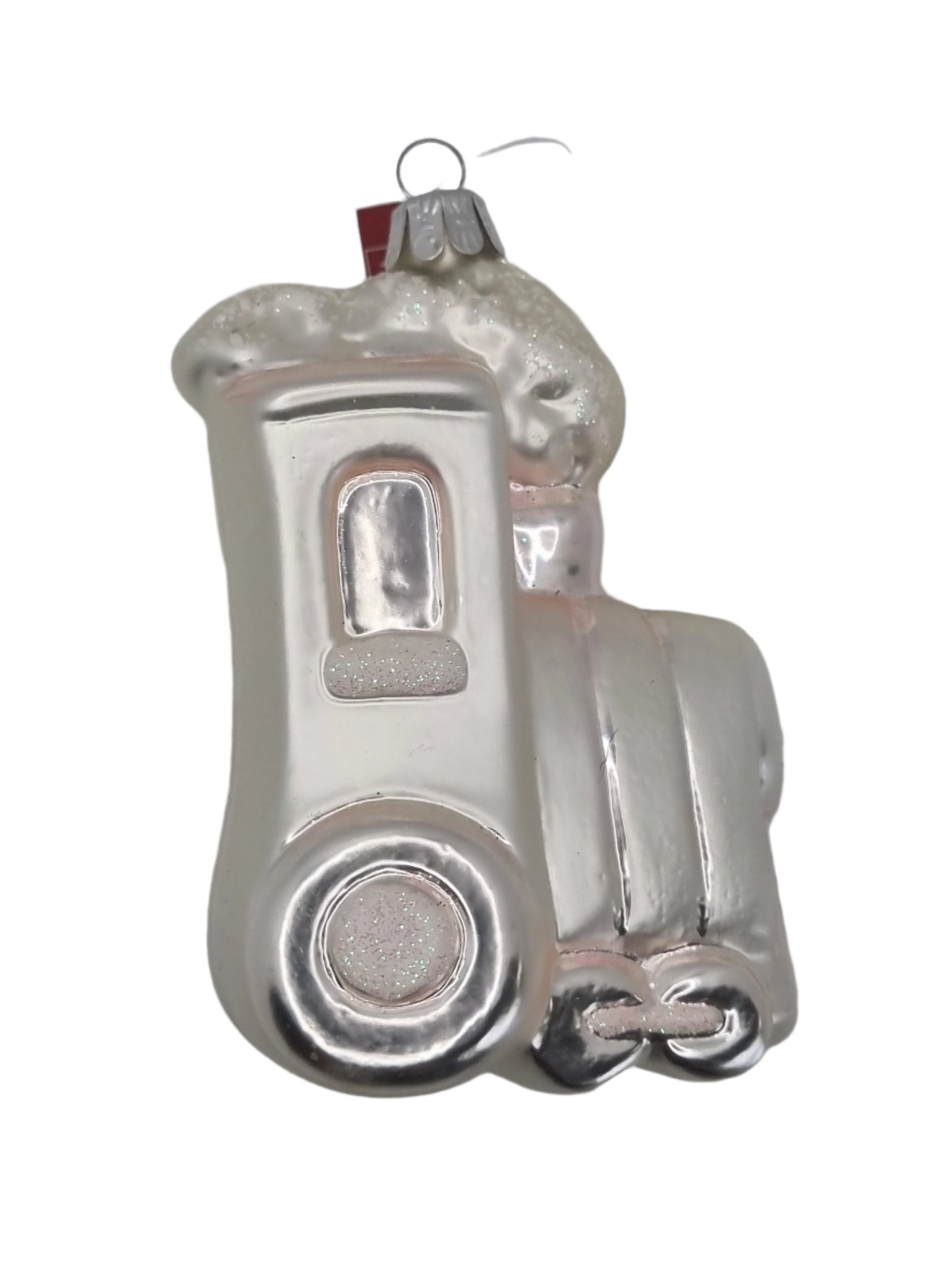 European Glass Christmas ornament of a Feb 2025