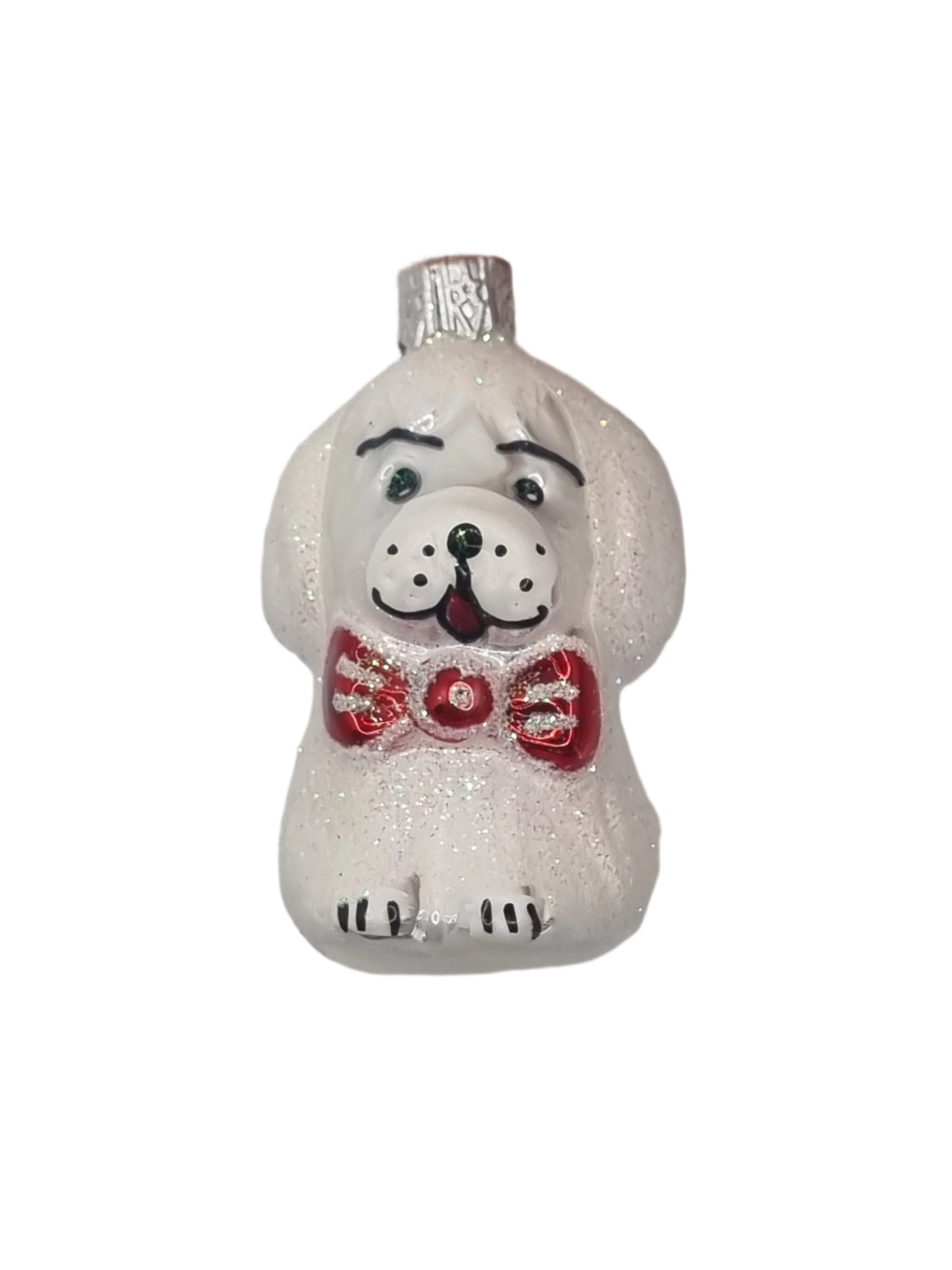 European Glass Christmas ornament of a Feb 2025