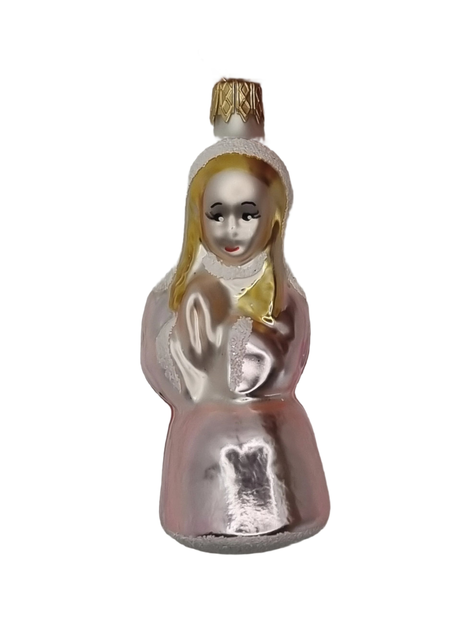 European Glass Christmas ornament of a Feb 2025