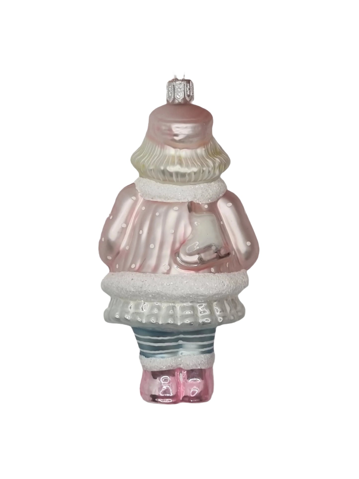 European Glass Christmas ornament of a Feb 2025