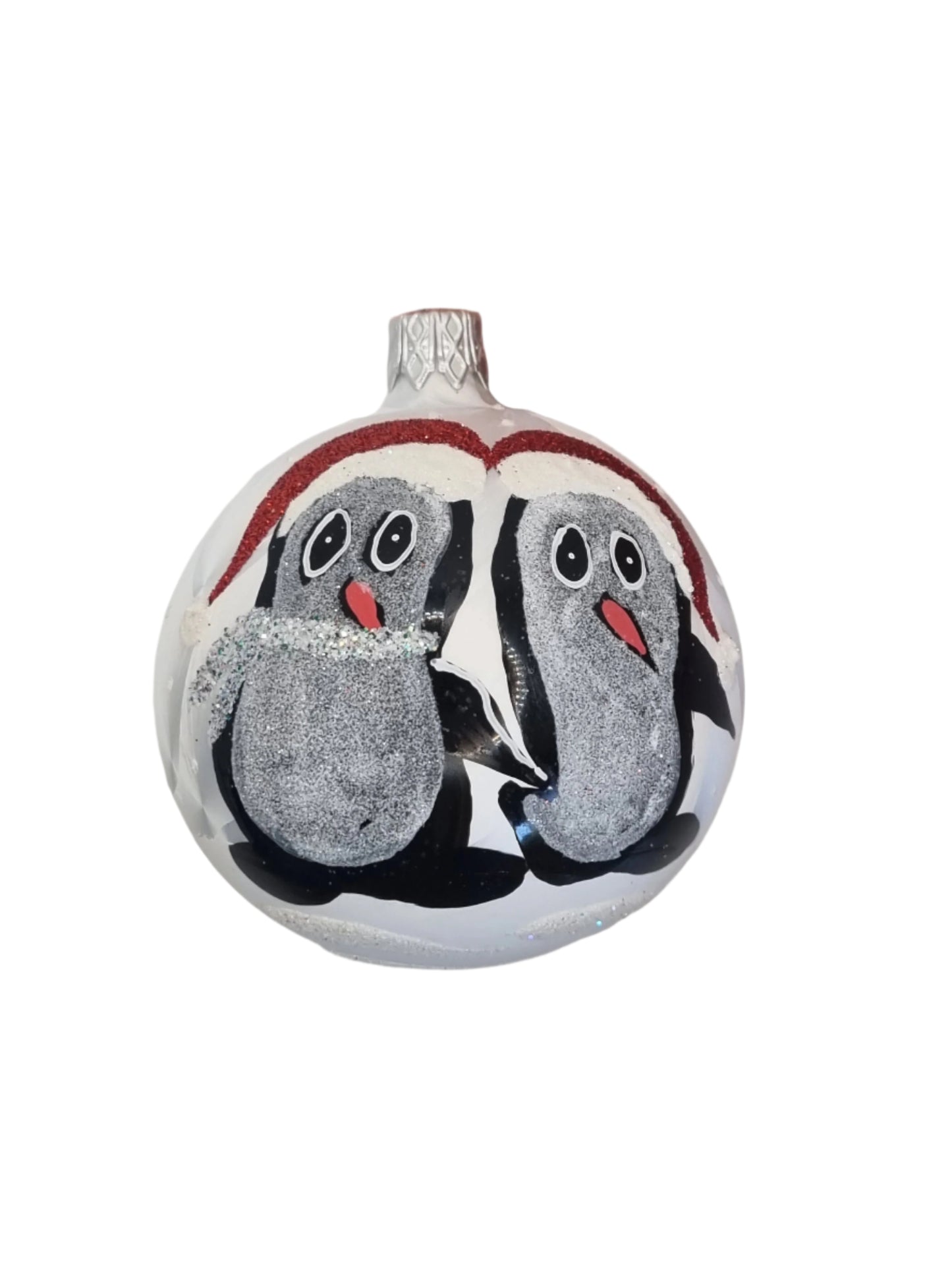 European Glass Christmas ornament of a Feb 2025