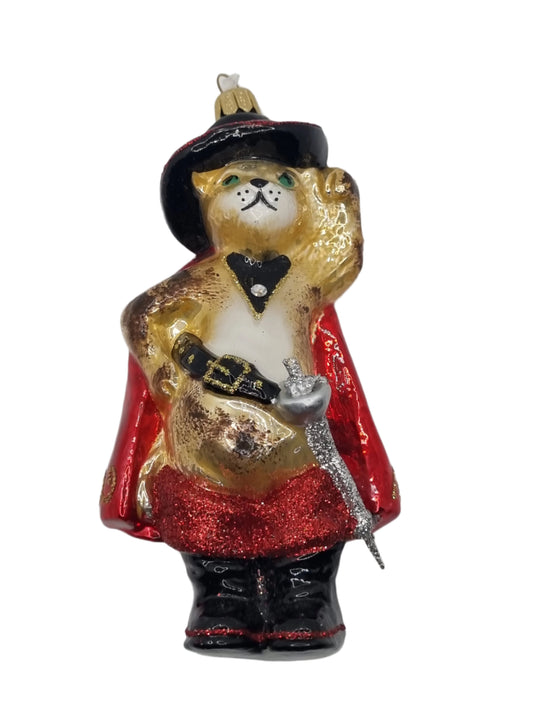 European Glass Christmas ornament of a Test