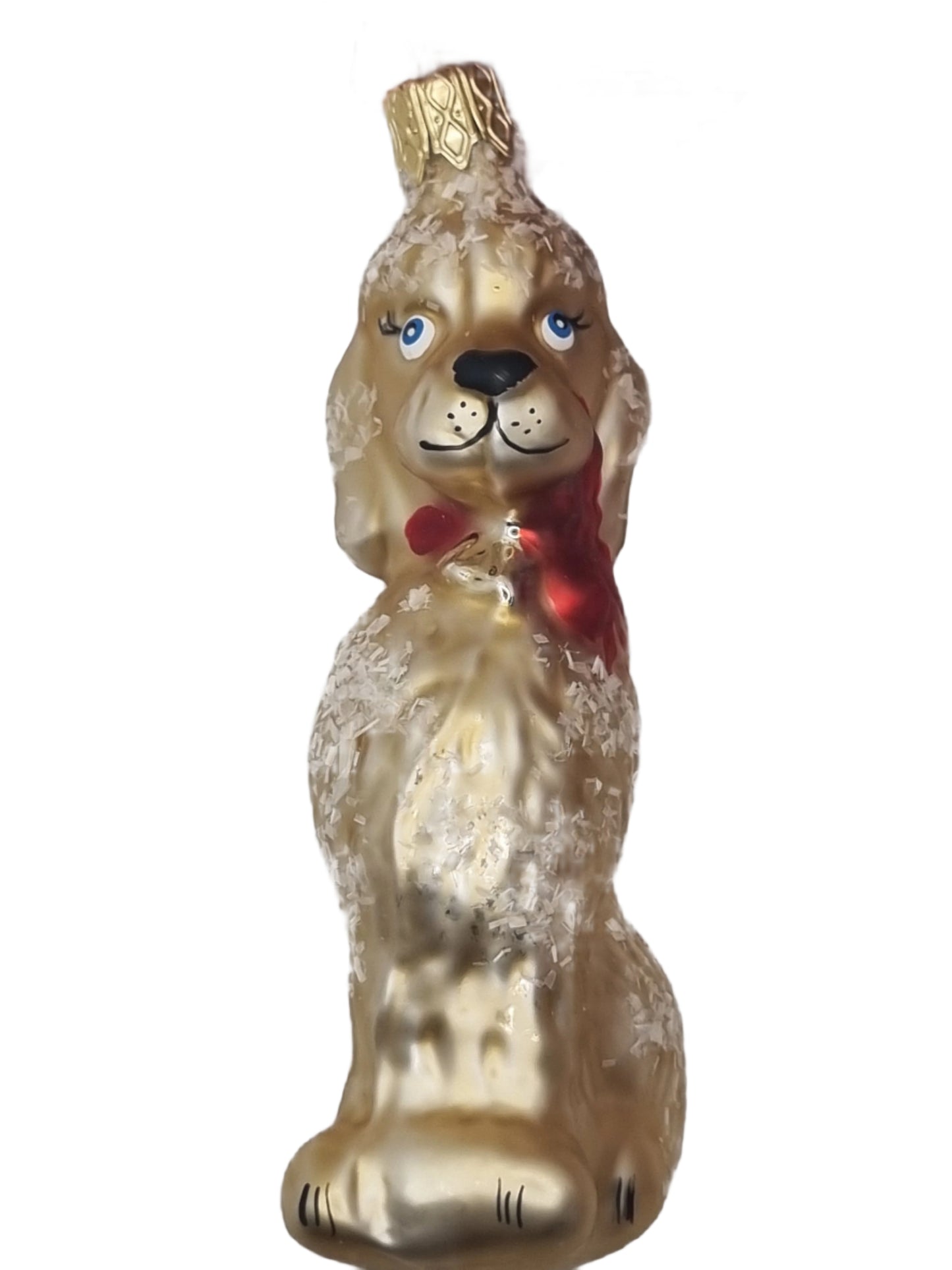 European Glass Christmas ornament of a Feb 2025