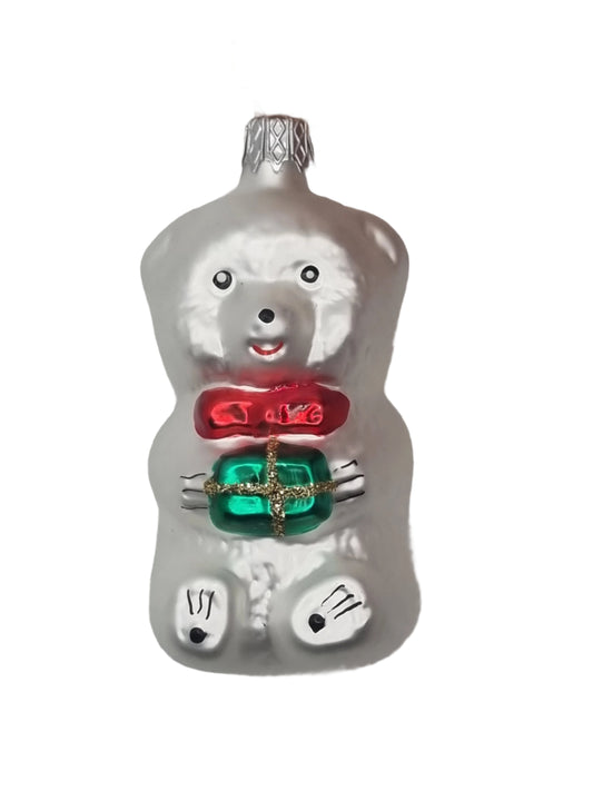 European Glass Christmas ornament of a Feb 2025