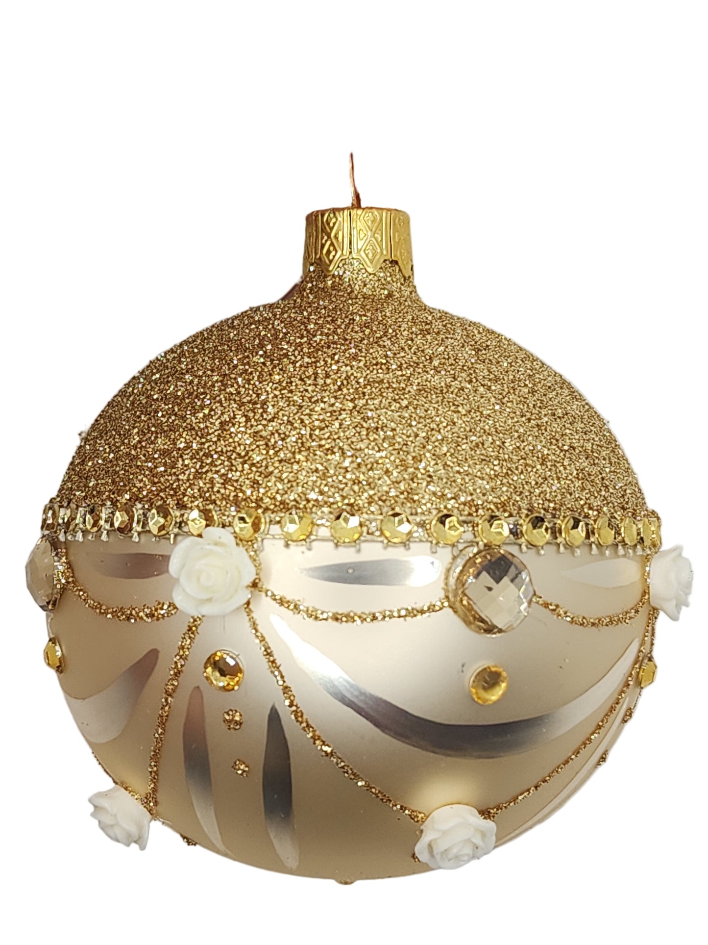 Christbaumkugel | Golden (L)