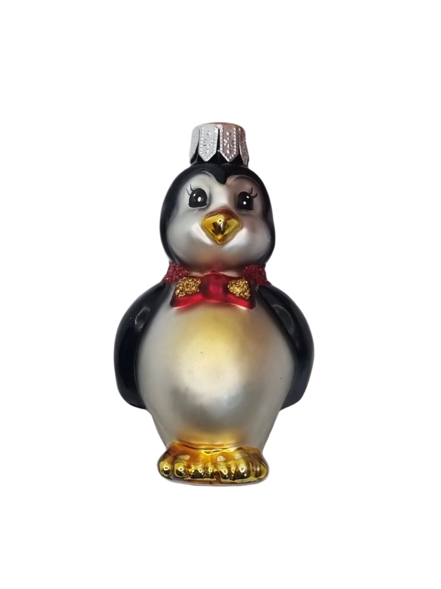 European Glass Christmas ornament of a March photo upload