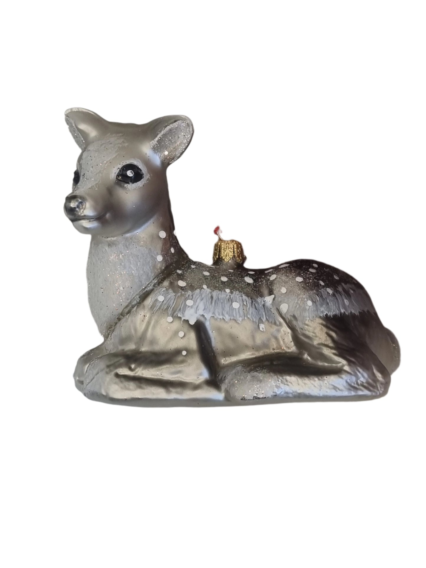 European Glass Christmas ornament of a Feb 2025