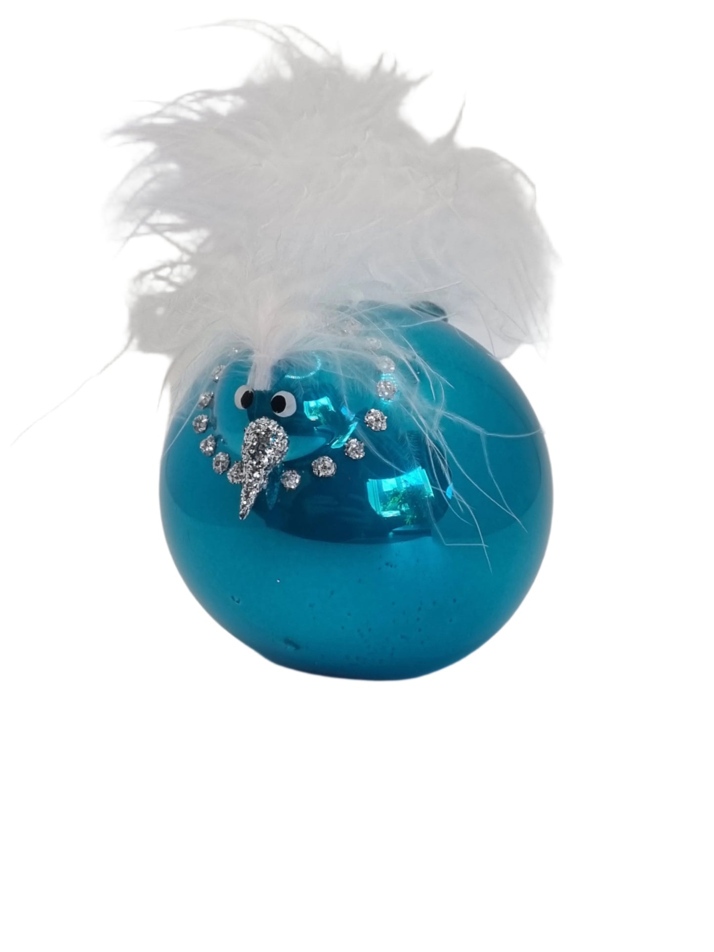 European Glass Christmas ornament of a Feb 2025