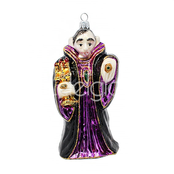 Dracula European Glass Christmas Ornament