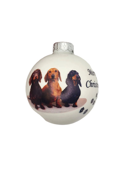 Baubles | Merry Christmas Dog (F)