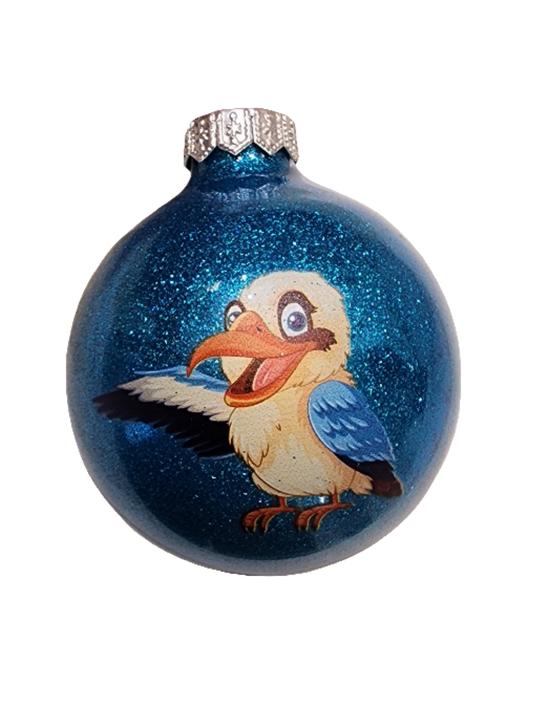 Bauble | Cartoon Kookaburras (K)