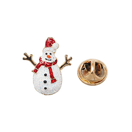 Single Sparkle Snowman | Pins