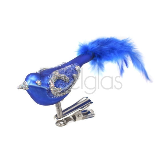 Birds on Clip (I) | Large Feather Tail