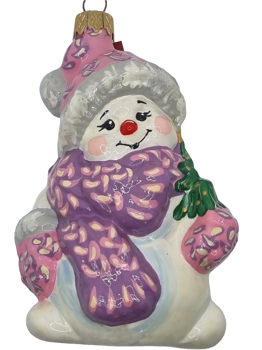 Snowman with Hat & Mittens (K)