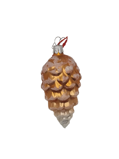 Pinecone large frosted (D)