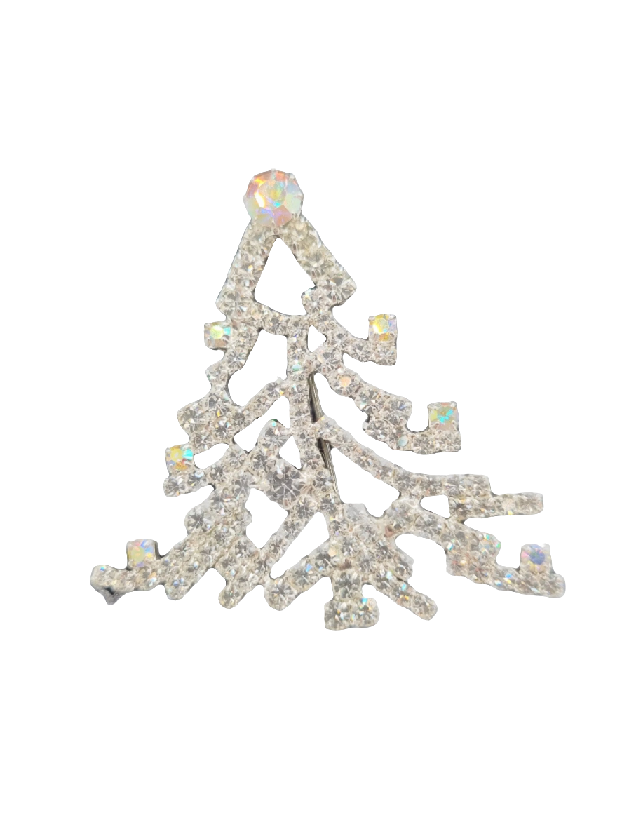 Large Crystal Tree 4.5cm | Brooch VII