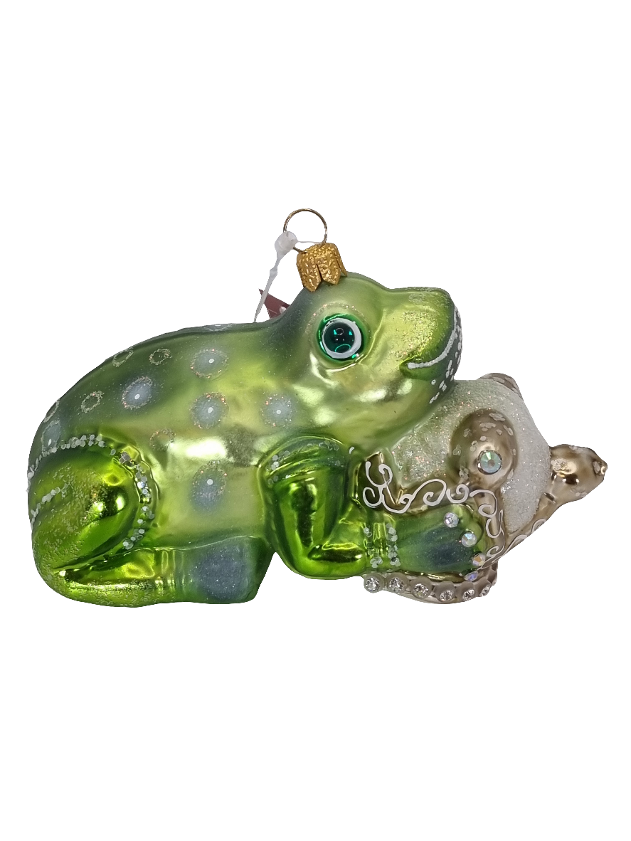 Frog with crown large (U)