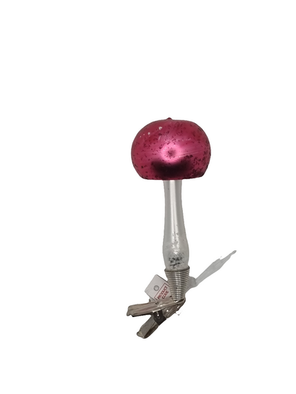 Mushroom Clip with Sparkle Top (D)