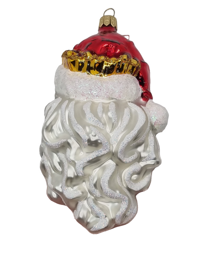 Santa Head with Flower Beard (T)