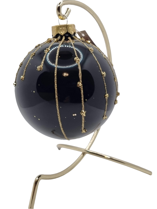 Baubles | Black with Gold (F)