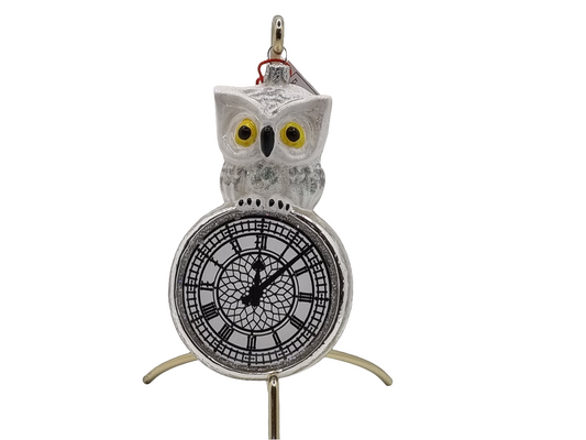 Owl on clock (U)