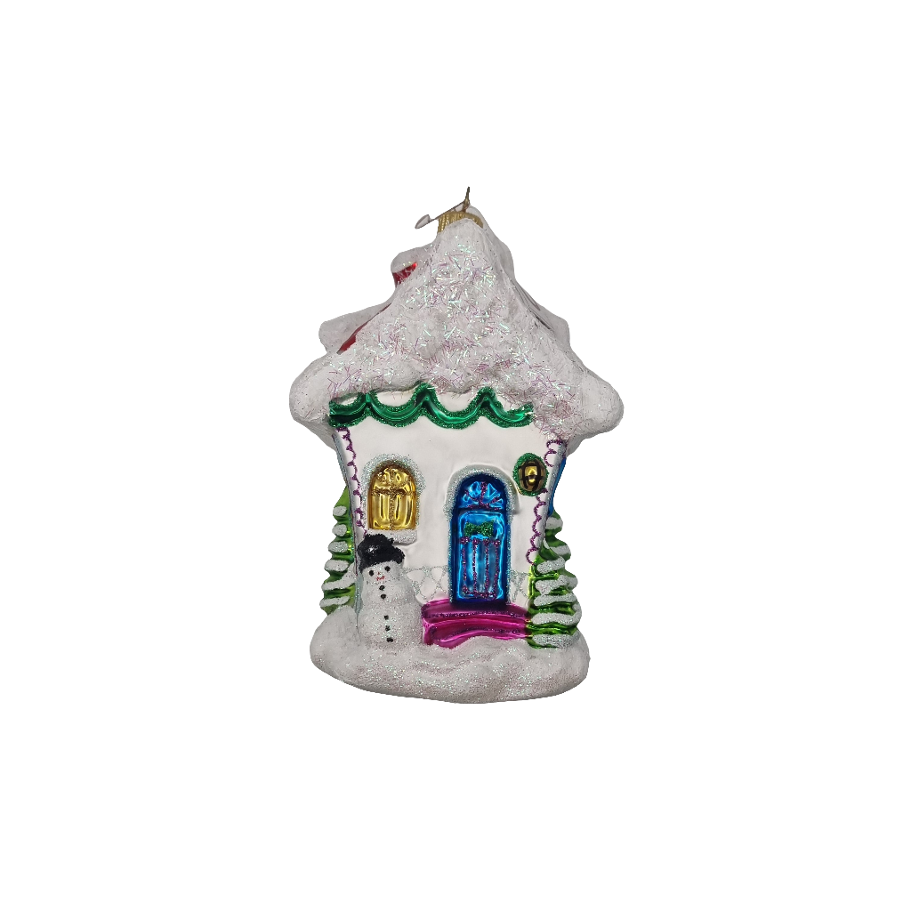 House Large Snowman Santa (U)