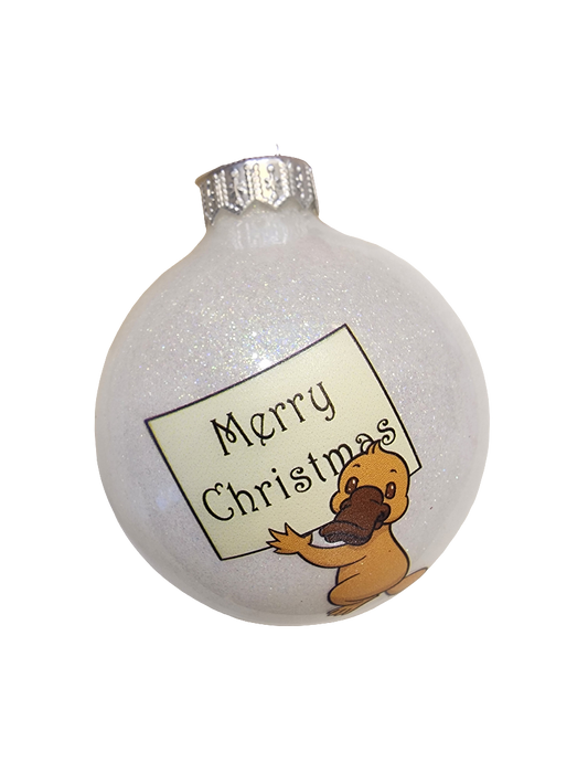 Bauble | Platypus "Merry Christmas" (K)