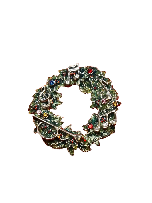 Music Wreath | Brooch V