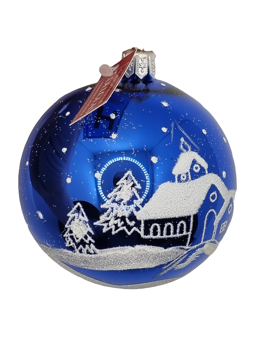 Bauble | Coloured with Frosted House (H)