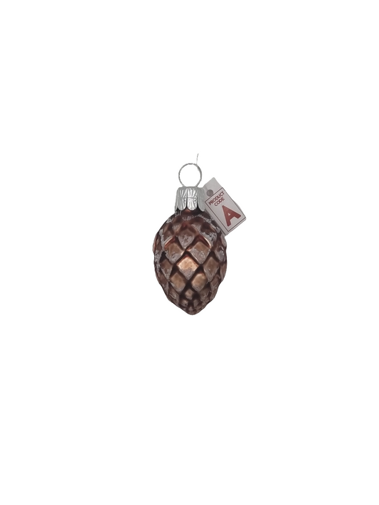 Pinecone small frosted (A)